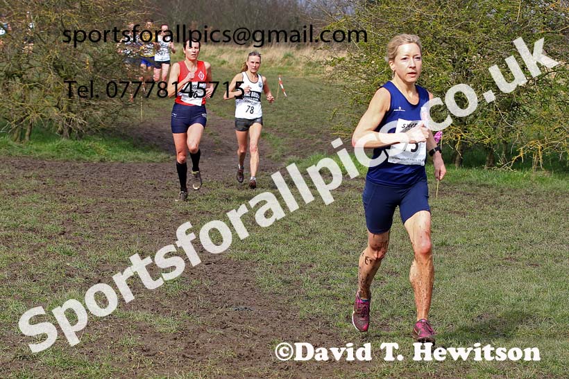 Womens and Mens 65+ in the 2023 BMAF Cross Country Champs., Wallsend. Photo: David T. Hewitson/Sports for All Pics